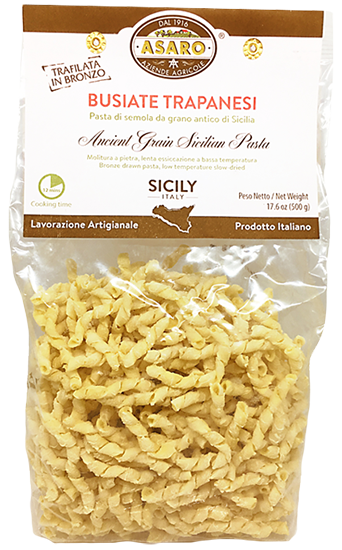 Busiate sicily pasta