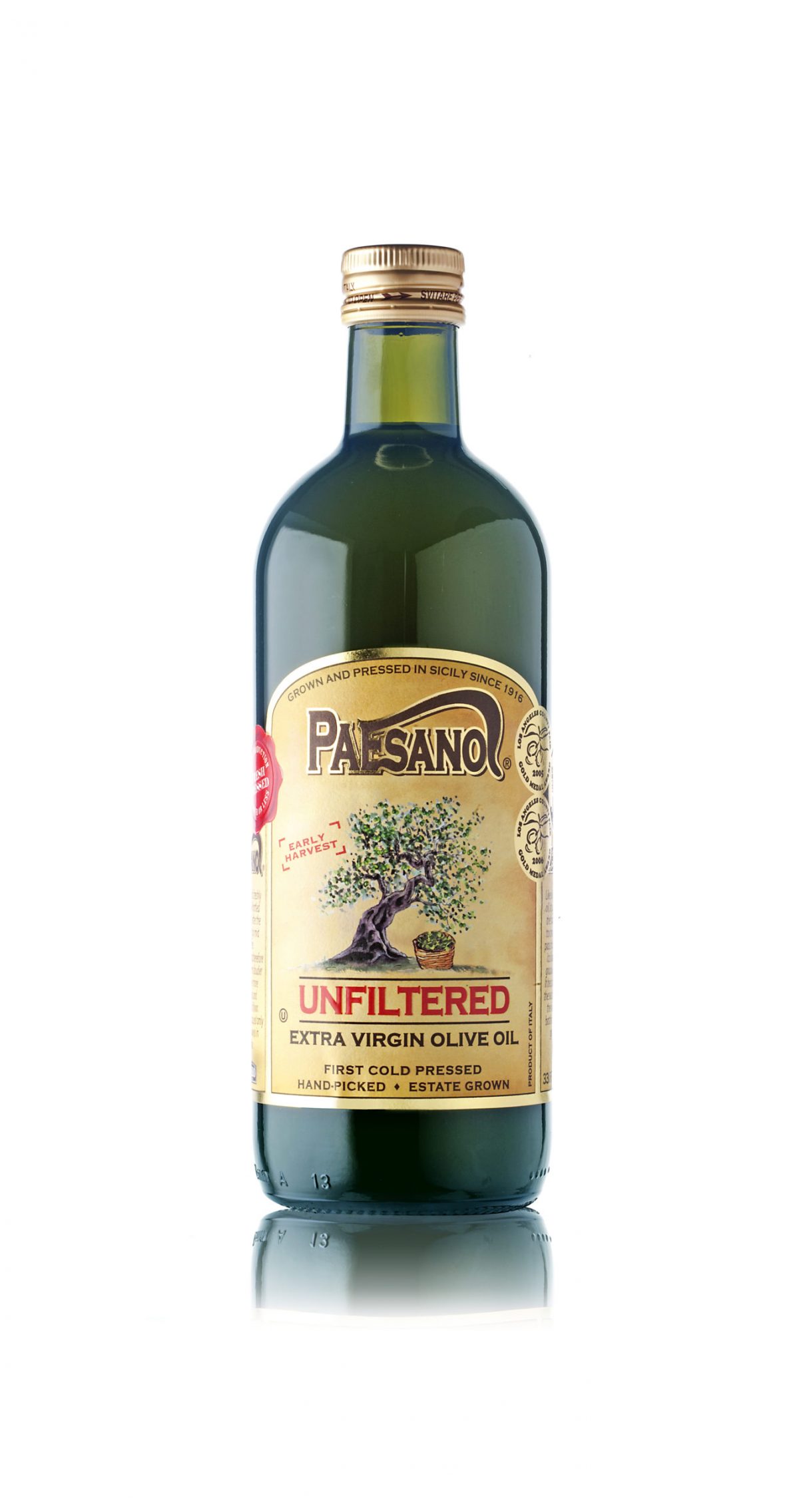Paesano Unfiltered evoo 1L