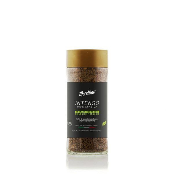 Morettino, Intenso Instant Organic Coffee 100% Arabica - 3.53oz (100g)