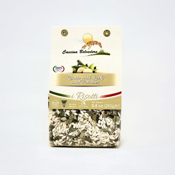 Cascina Belvedere, Risotto with Leeks and Potatoes - 8.8 oz (250g)