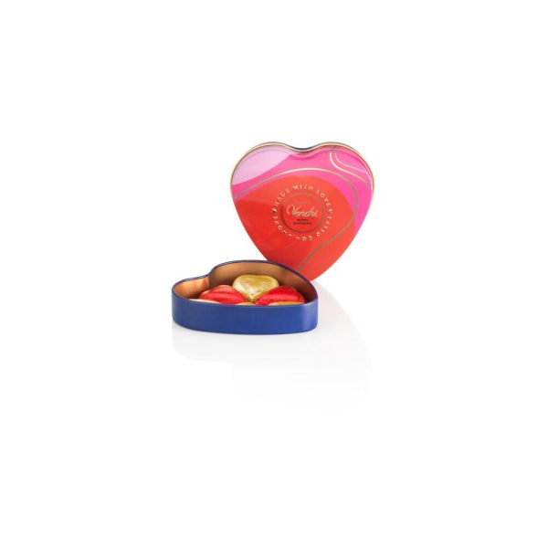 Venchi, Heart Tin with Heart Shape Chocolates - 1.69 oz