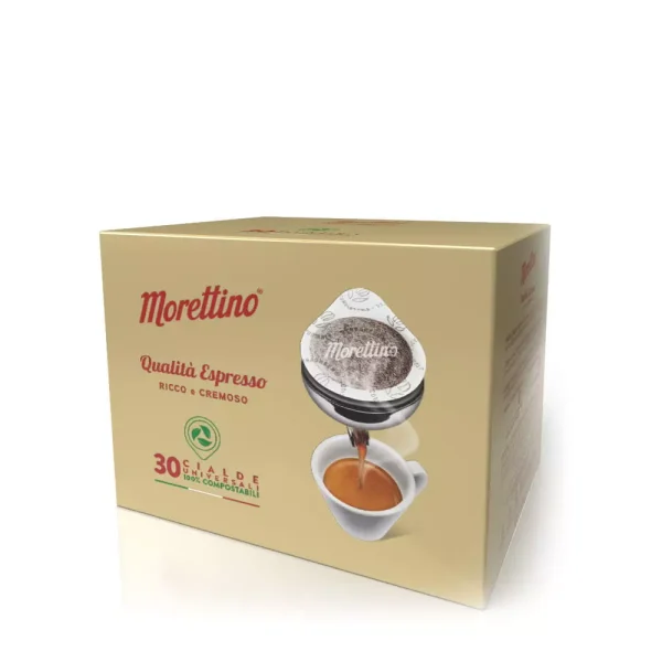 Morettino, Qualità Espresso - 30 coffee pods