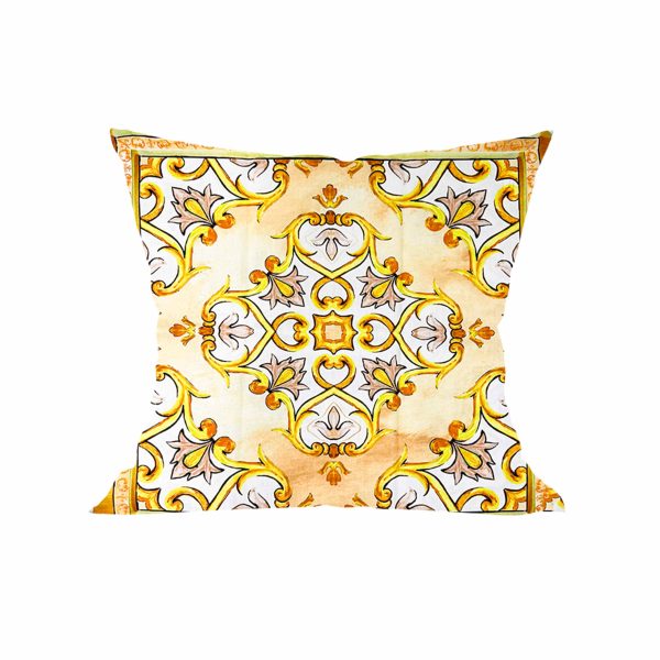 Pillow Cover Inspired by Sicilian Homes – Vibrant Mediterranean Style
